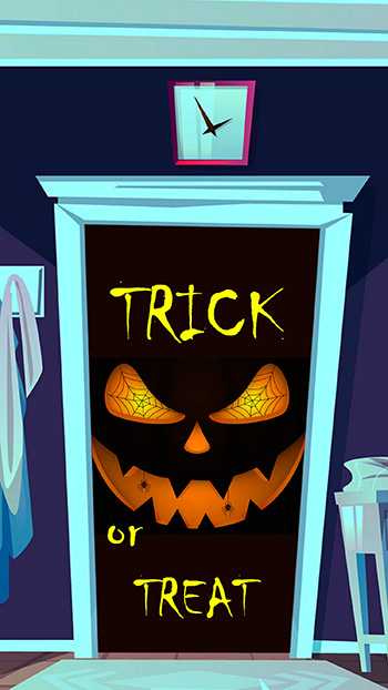 Pumpkin At The Door