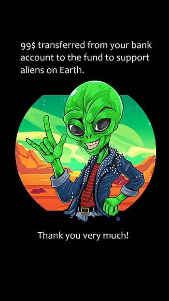 Donation For Aliens