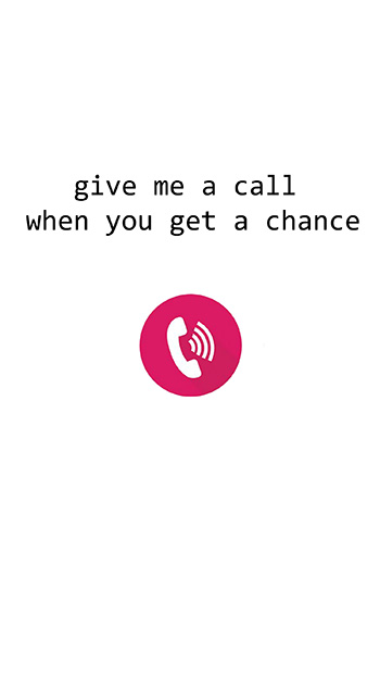 When You Get A Chance