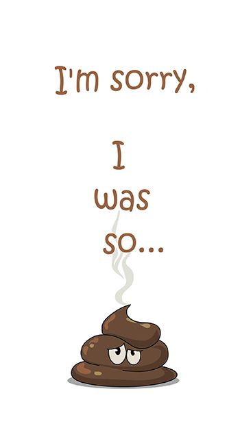 I was so...