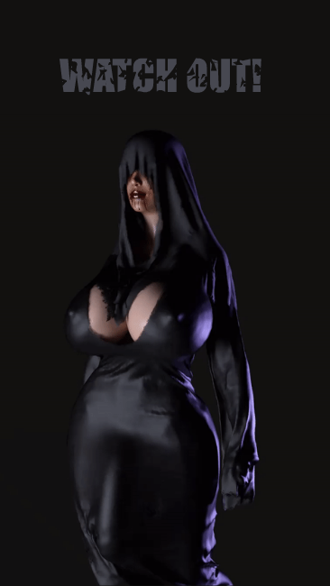 She is coming!